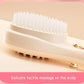 HairCarePro Scalp Massage Comb with Retractable Bristle